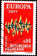 France Poste Obl Yv:1715 Mi:1789 Europa Cept Spectre (Lign.Ondulées) (Thème) - 1972