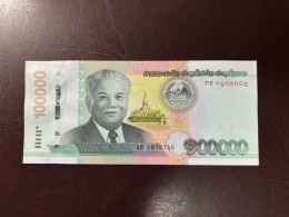 Laos 100000 Kip 2020 P-W42A AUNC+/UNC- - Laos