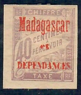 Lot N°A5541 Madagascar Taxe N°5 Neuf * Qualité TB - Strafport