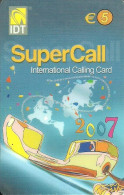 Spain: Prepaid IDT - SuperCall 2007 10.08 - Andere & Zonder Classificatie