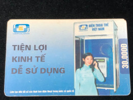 Vietnam This Is A Vietnamese Cardphone Card From 2001 And 2005(tien Loi- 30 000dong)-1pcs - Vietnam