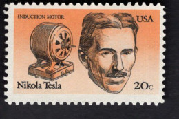 2029945991 1983 SCOTT 2057 (XX) POSTFRIS MINT NEVER HINGED  - American Inventors NIKOLA TESLA  INDUCTION MOTOR - Unused Stamps