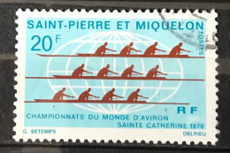 Timbre Oblitéré Saint Pierre Et Miquelon 1970 Yt N° 406 - Usati