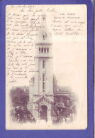 75 - PARIS  - EGLISE De MONTROUGE - ATTELAGE - ANIMEE - - District 14