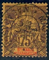 Lot N°A5595 Sainte Marie De Madagascar  N°12 Oblitéré Qualité TB - Unused Stamps