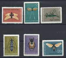 Bulgarie N°1247/52** (MNH) 1964 - Insectes Divers - Ungebraucht