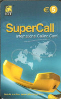 Spain: Prepaid IDT - SuperCall € 5 09.07 - Other & Unclassified