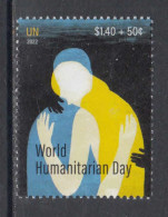 2022 United Nations New York Humanitarian Aid Complete Set Of 1 MNH @ BELOW FACE VALUE - Nuovi