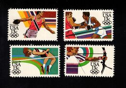 215809997 1983  SCOTT 2048 - 2051 (XX) POSTFRIS MINT NEVER HINGED - 1984 SUMMER OLYMPICS - Unused Stamps