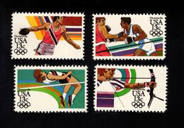 215809997 1983  SCOTT 2048 - 2051 (XX) POSTFRIS MINT NEVER HINGED - 1984 SUMMER OLYMPICS - Nuevos