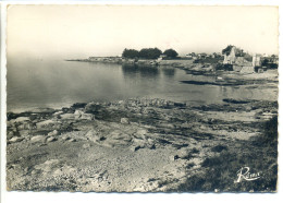 CPSM 56 Morbihan - LOMENER - La Plage Et La Côte - Vue Prise D'une Chambre De L'Hôtel "Bod-Skau" - Ploërmel