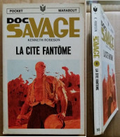 C1 Kenneth Robeson DOC SAVAGE # 9 La Cite Fantome EO Type 8 1968 Jim BAMA  Port Inclus France - Marabout SF