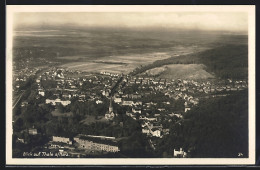 AK Thale / Harz, Totalansicht Aus Der Vogelschau  - Thale