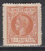 Rio De Oro Sueltos 1905 Edifil 12N * Mh  Nº 000 - Rio De Oro