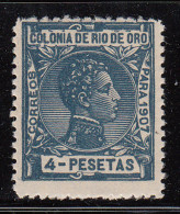 Rio De Oro Sueltos 1907 Edifil 31 * Mh - Rio De Oro