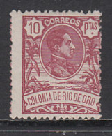 Rio De Oro Sueltos 1909 Edifil 53 ** Mnh  Descentrado - Rio De Oro