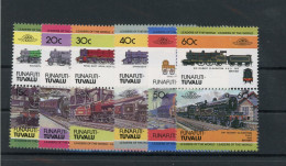 Tuvalu Funafuti 1-12 Postfrisch Eisenbahn #IX244 - Tuvalu