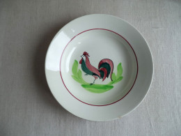 Ceranord Plat Coq France Semi Porcelaine - Other & Unclassified