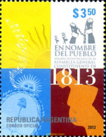 299535 MNH ARGENTINA 2013 BICENTENARIO DE LA ASAMBLEA GENERAL CONSTITUYENTE DE 1813 - Nuevos
