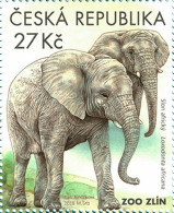 ** 993 Czech Rep. Nature Protection: Zoological Gardens III 2018 Elephant - Elefantes