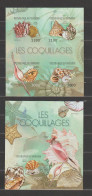 Burundi 2012 Shells / Les Coquillages S/S Imperforate/ND MNH/ ** - Blocs-feuillets