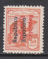 Sahara Sueltos 1934 Edifil 43C (*) Mng  Sobrecarga Doble - Spaanse Sahara