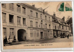 LYONS LA FORET HOTEL DE LA LICORNE TRES ANIMEE - Lyons-la-Forêt