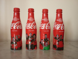 Coca Cola - Diables Rouges - Euro 2016 - Bouteilles Aluminium - Bottiglie