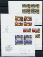 Berlin 744-47 Berlin Ersttagesbrief/FDC #HK744 - Other & Unclassified