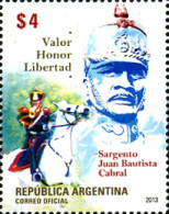 313817 MNH ARGENTINA 2013 SARGENTO JB CABRAL - Nuevos