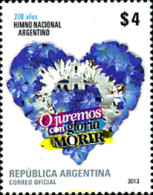 315627 MNH ARGENTINA 2013 HIMNO NACIONAL - Nuevos
