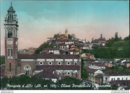 Bb373 Cartolina Monforte D'alba Chiesa Parrocchiale E Panorama Cuneo - Cuneo