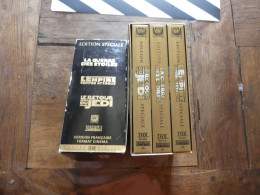 Coffret 3 Vidéo-cassettes VHS Secam La Trilogie Star Wars 1997 - Autres & Non Classés