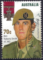 AUSTRALIA 2015 QEII 70c Multicoloured, Australian Legends-The Victoria Cross-Ben Roberts-Smith FU - Gebruikt