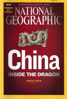 CHINA. "INSIDE THE DRAGON" SPECIAL ISSUE .  National Geographic.  200 Pages - Asie