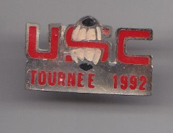 Pin's Rugby USC Tournée 1992 Réf 8296 - Rugby