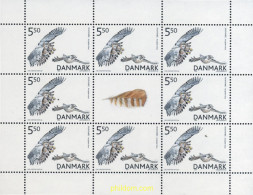 607782 MNH DINAMARCA 2004 AVES RAPACES - Unused Stamps