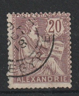 ALEXANDRIE YT 26 Oblitéré Octobre 1918 - Gebraucht