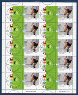 Argentina, 2002, MNH, Soccer World Cup, Complete Sheet, REVISE SHIPPING MODE (185) - 2002 – Corée Du Sud / Japon