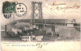 CPA Carte Postale Etats Unis New York City  Williamsburg Bridge 1905 VM80835ok - Brücken Und Tunnel