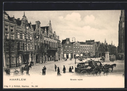 AK Haarlem, Groote Markt  - Haarlem