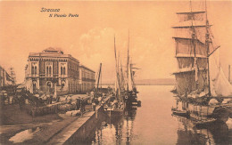 ITALIE - Siracusa - Il Piccolo Porto - Carte Postale Ancienne - Siracusa