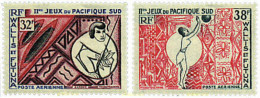 52386 MNH WALLIS Y FUTUNA 1966 2 JUEGOS DEPORTIVOS DEL PACIFICO SUR - Unused Stamps