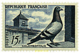 65497 MNH FRANCIA 1957 COLOMBOFILIA - Andere & Zonder Classificatie