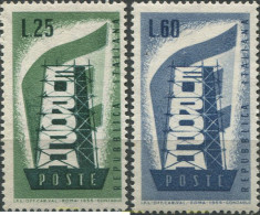 251620 MNH ITALIA 1956 EUROPA CEPT. RECONSTRUYENDO EUROPA - 1946-60: Ungebraucht