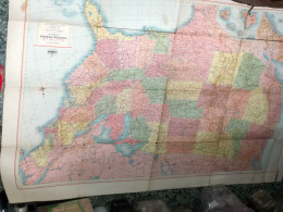 World Maps Old-pmpevial Map Of The United States America Before 1975-1 Pcs - Carte Topografiche