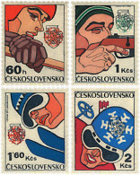 63743 MNH CHECOSLOVAQUIA 1977 6 SPARTAKIADA DE INVIERNO. - Unused Stamps