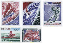 77454 MNH MONACO 1976 21 JUEGOS OLIMPICOS VERANO MONTREAL 1976 - Neufs