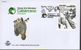 651865 MNH ESPAÑA 2021 FAUNA - PARQUE DE LA NATURALEZA DE CABARCENO - Unused Stamps