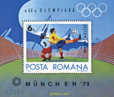 234431 MNH RUMANIA 1972 20 JUEGOS OLIMPICOS VERANO MUNICH 1972 - Autres & Non Classés